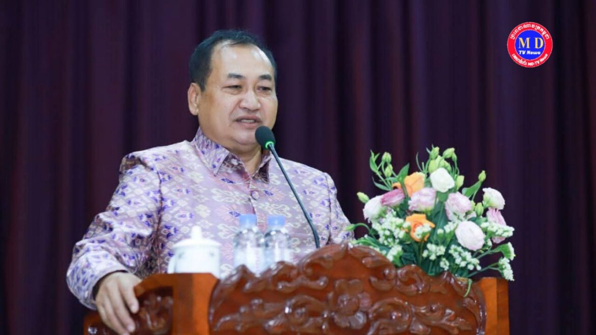 សន្និបាតបូកសរុបការងារអប់រំយុវជន និងកីឡាខេត្តរតនគិរី ដាក់ចេញទិសដៅអនុវត្តការងារ តាមអនុវិស័យ ចំនួន១១ចំណុច ក្នុងឆ្នាំ២០២៦