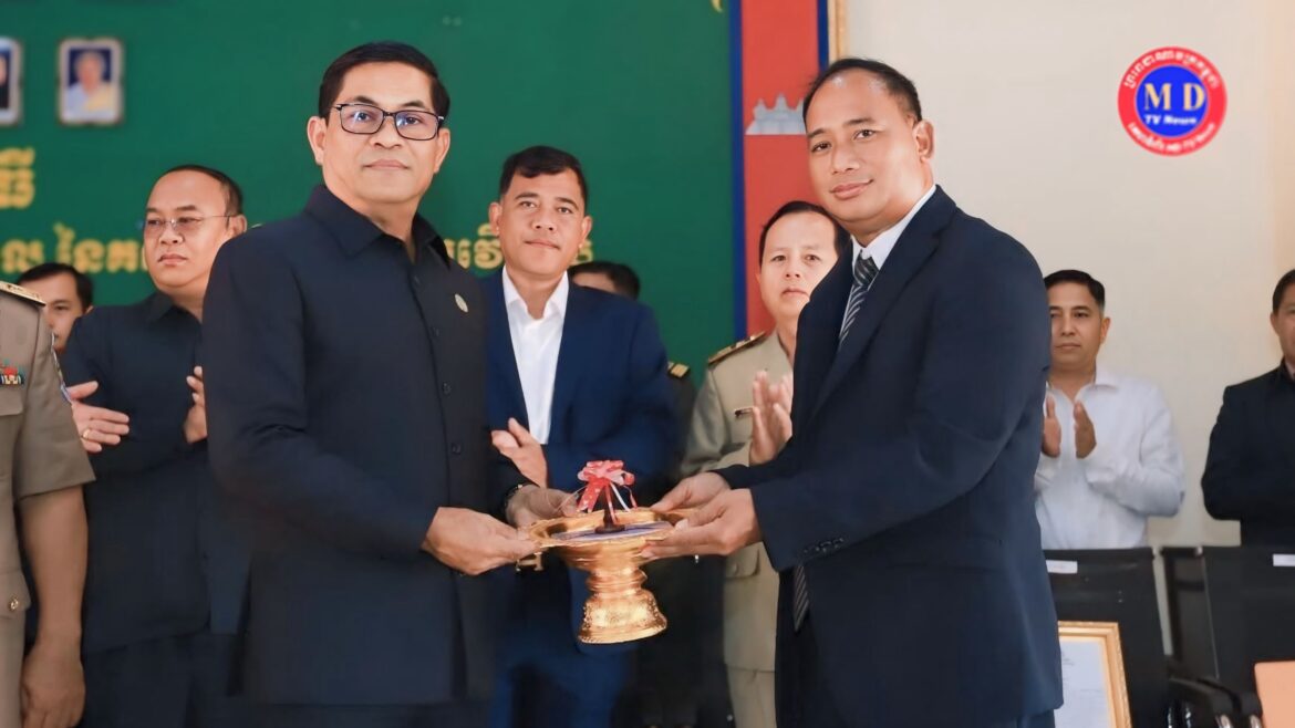 លោក សូ វណ្ណធិន ត្រូវបានប្រកាសតែងតាំងជាអភិបាលស្រុកវើនសៃ